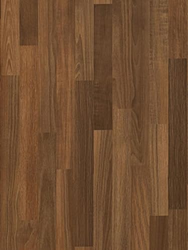 Image of HOME13 Wood Contact Paper Peel and Stick Wood Grain Wallpaper for Countertops Self-Adhesive Removable Waterproof Brown Vinyl Wall Paper for Furniture Kitchen(24x360 Inch)