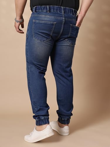 Image of Bigbanana Plus Size Men's Regular Fit Washed Jeans