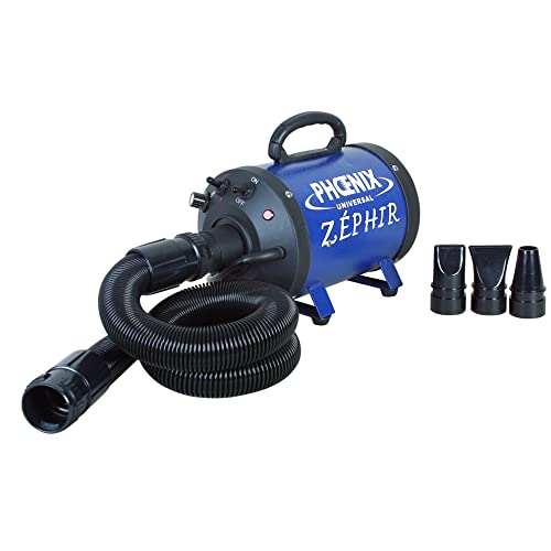 Phoenix Séchoir Pulser Zephir Portable Intp + Variateur pour Chien 2400 W