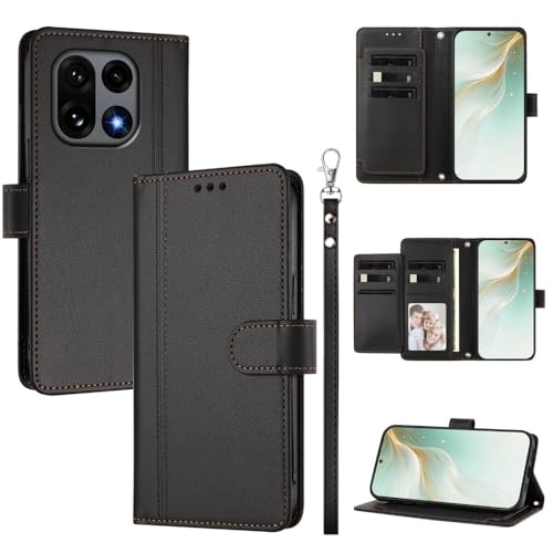 Étui arrière Moto Edge 30 Fusion noir housse portefeuille clapet magnétique
