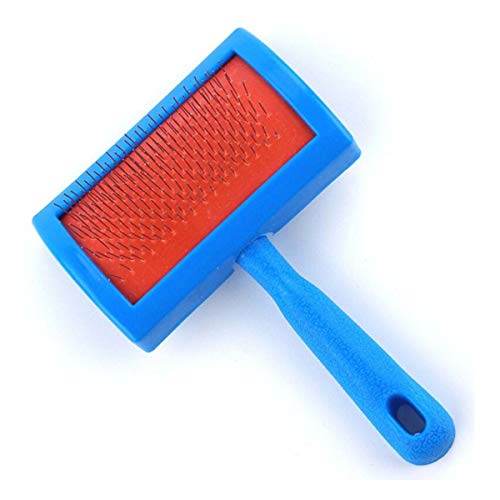Sisha-A Sheepskin Fur Seat Cover Cleaning Brush, Wool Rug Brush