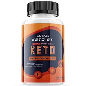 Keto GT Weight Manaement Pills Advanced Formula Pastillas dr Tablets 800mg Supplement (60 Capsules)