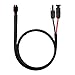 iGreely MC4 Connector Solar Panel Cable Kits Compatible with Powerpole for Goal Zero Yeti, Suaoki, Renogy Portable Solar Generator Power Station 10AWG 60cm/2ft