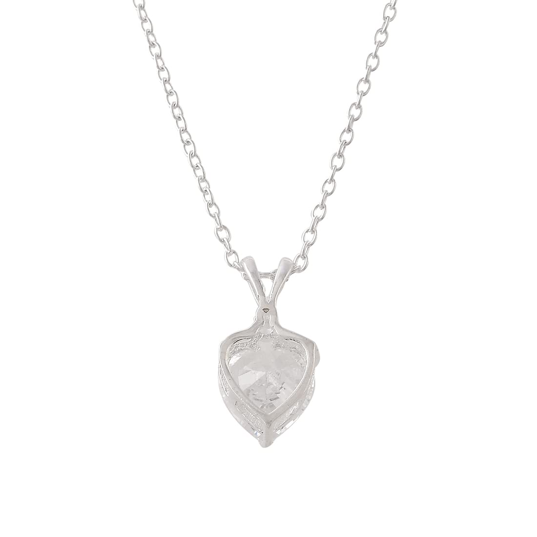 Heart-Shape 925 Sterling Silver Pendant