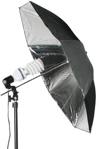 Fancierstudio Chromakey Green Screen Kit 1000 Watt Video Lighting Kit Photo Studio Kit Umbrella Softbox Kit by Fancierstudio