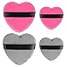Molain Love Shape Trucco Blendiful Soffi, 4PCS Cotone Polvere Puff, Strumento Trucco, Spugne di Bellezza Blender Cleanser