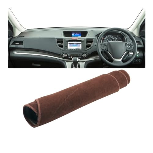 Accessoires de Tableau de Bord pour CR V 2012-2016 Tapis de Protection Noir