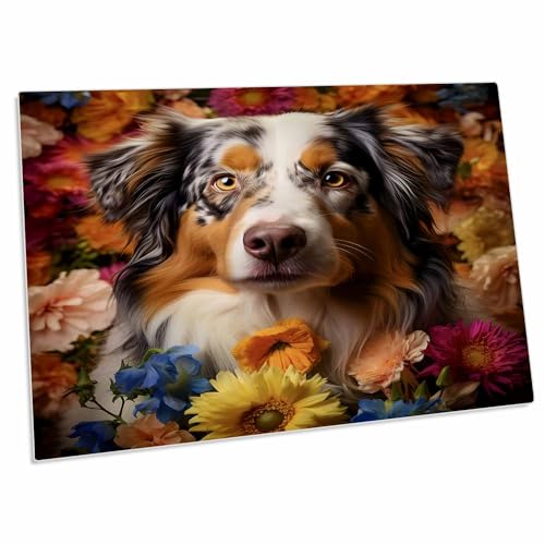 Pad para escritorio 3dRose Australian Shepherd 58x41 cm miniatura 1