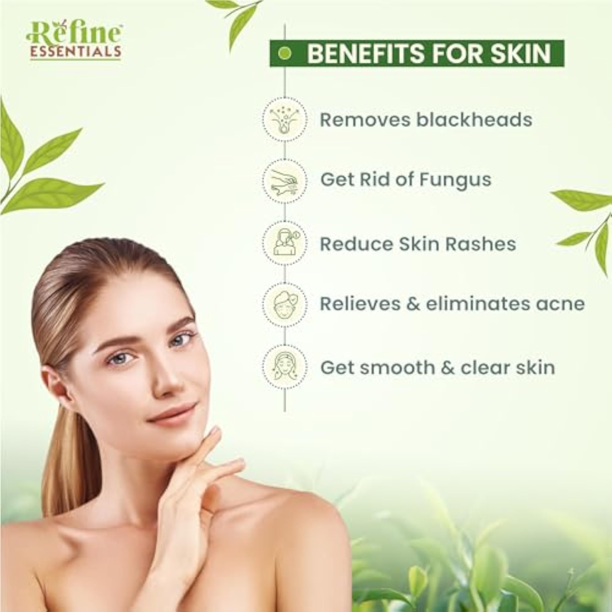 Tea Tree Oil with Vitamin E, Skin & Hair Care
