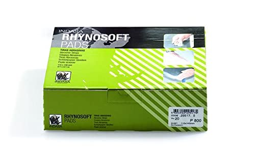 Schleifpapier Indasa Rhynosoft Softstreifen 115×140 für verschiedene Anwendungen