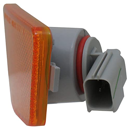 Tyc Right Side Marker Light Assembly Compatible With 2011-2016 Chevrolet Cruze #TOP3