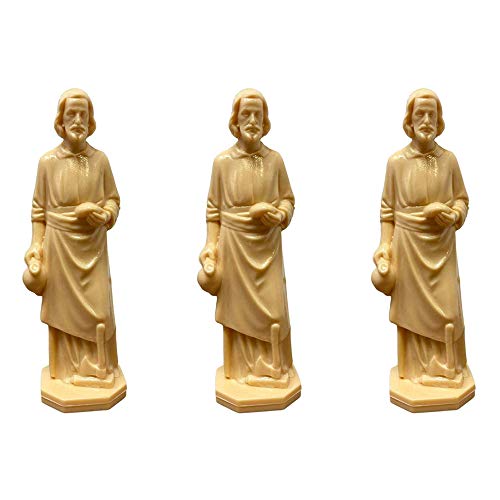 Estatuas mini de San José de 3.5 pulgadas pack de 10 miniatura 6