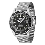 Invicta Pro Diver Men 40mm Stainless Steel Steel Black dial 8215 Mechanical