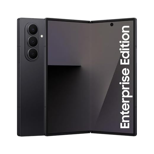 Samsung Galaxy Z Fold7 Enterprise Edition, AI Smartphone, Klapphandy, Großes Display für Multitasking, 200-MP-Kamera, 512 GB, 12 GB RAM, 3 Jahre Herstellergarantie, Sicherheit mit Knox Suite, Jetblack