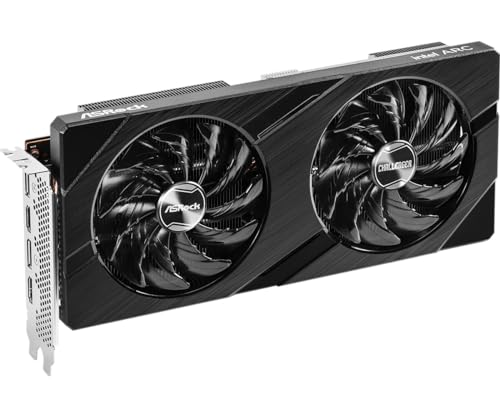 Image of ASRock Intel ARC A750 Challenger D 8GB OC, 8GB DDR6, PCIe4, 2 HDMI, 2 DP, 2200MHz Clock, 0dB Cooling, Overclocked