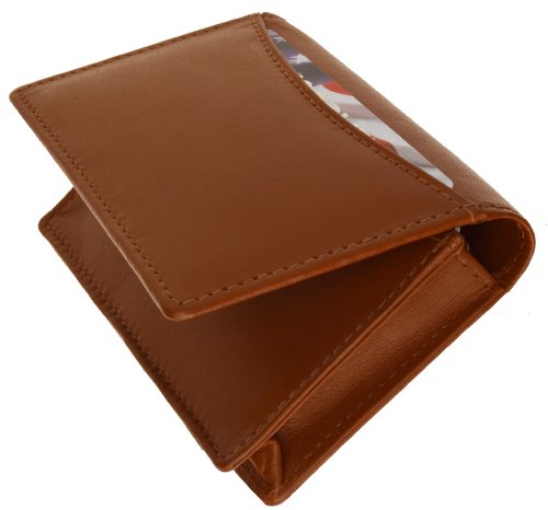 Credit Card Holder Id Window Wallet Moga #90070 (Tan)4