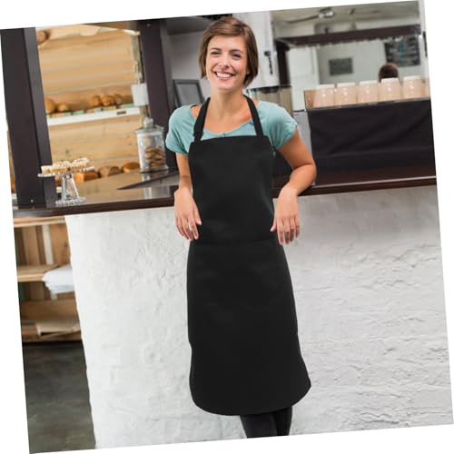 Delantales de cocina para chefs resistentes al agua ajustables unisex pack de 2 6