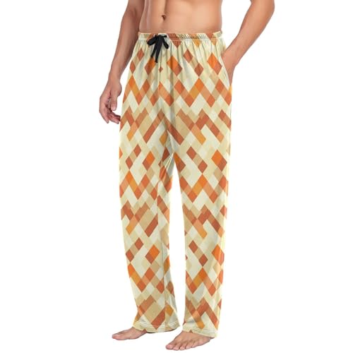 GuoChe Awesome Pajama Pants For Men Pyjama Bottoms Men with pockets for Fall Drawstring Small4