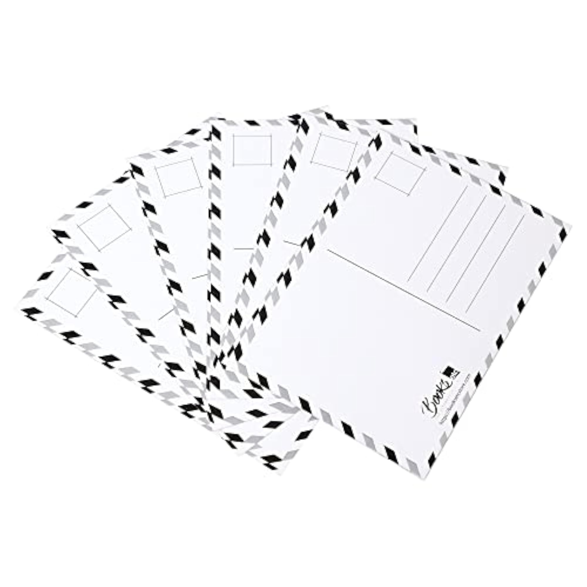 Classic Urdu Poets' B&W Postcard Set Pack of 6