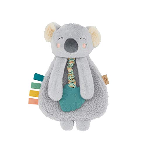 Image of Itzy Ritzy - Itzy Lovey Including Teether - Baby Lovey with Teether, Textured Ribbons & Dangle Arms - Features Crinkle Sound, Sherpa Fabric and Minky Plush (Koala)