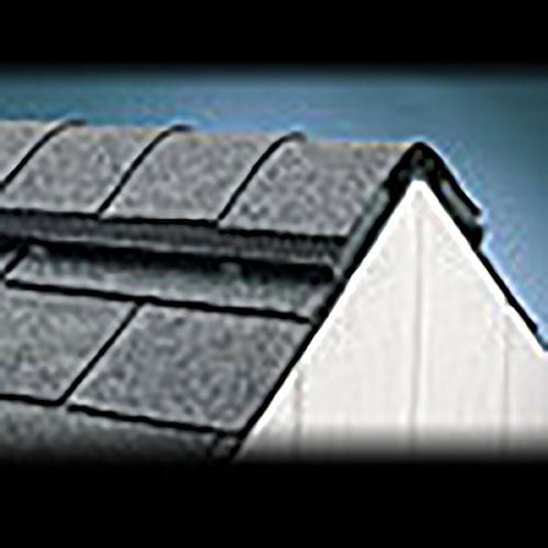 Air Vent 84710 All Season Shingle Over Ridge Vent 4', Black