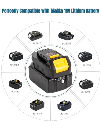 Adaptateur Makita vers DeWalt MT20DL pour outil 20V - 2