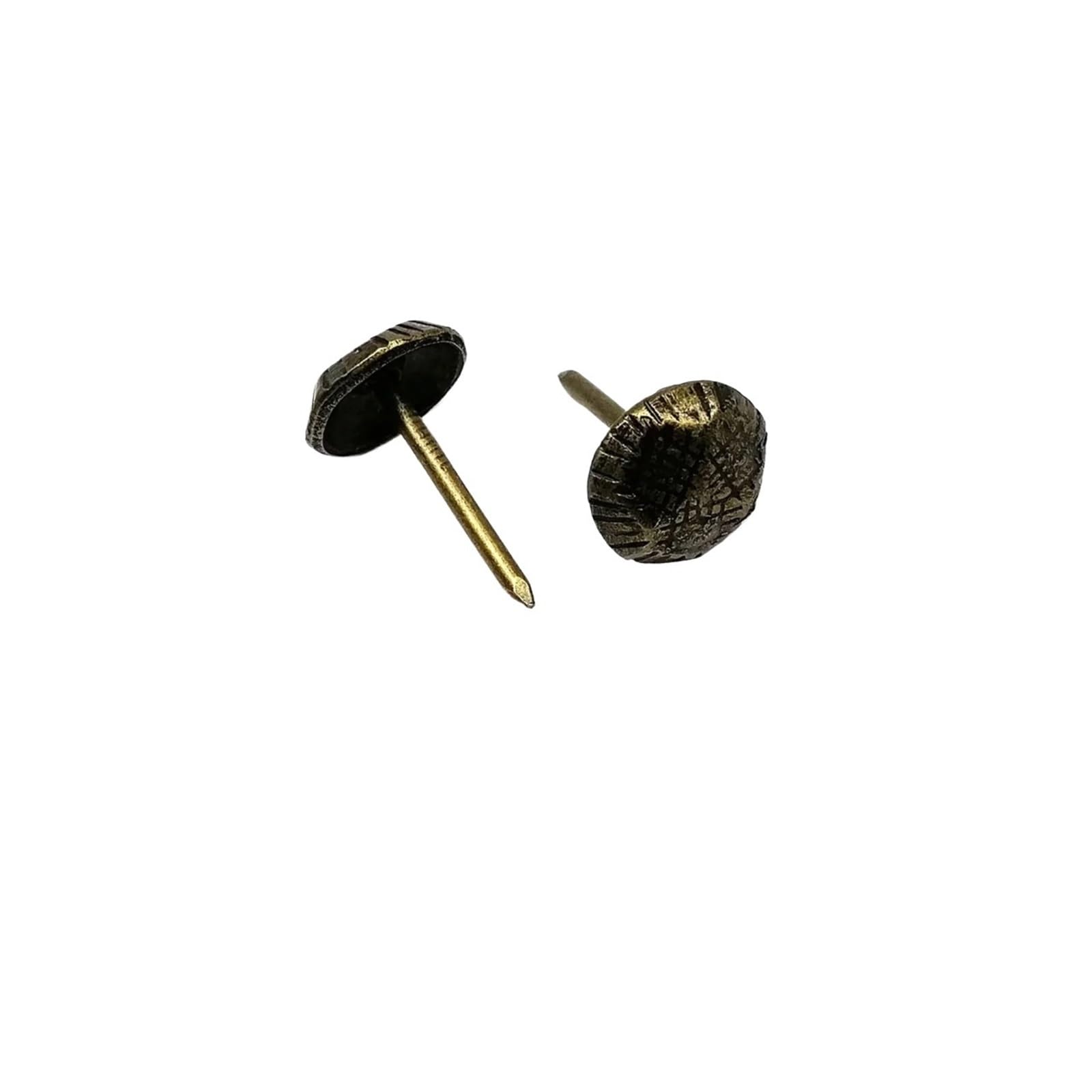 500pcs Antique Brass Upholstery Nails Wooden Box Decorative Tacks Pushpins Doornails