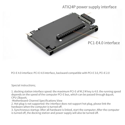 Solution OCuLink PCIE4.0 OCuP4 pour ajouter une carte graphique externe