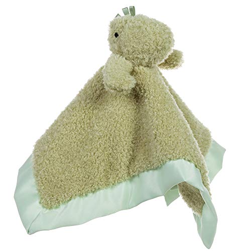 Image of Apricot Lamb Stuffed Animals Dinosaur Security Blanket Infant Nursery Character Blanket Luxury Snuggler Plush Baby Lovey(Dinosaur, 13 Inches)