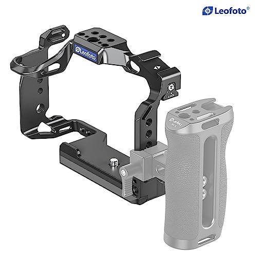 Image of Leofoto Lumix S5II Camera Cage, for Panasonic Lumix S5 II, ARRI, Anti-Twist, Lightweight, Arca Compatible