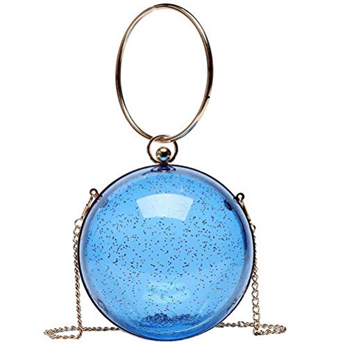 Sac transparent violet Healvian idéal pour demoiselle d'honneur et mariages