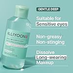 Illiyoon Gentle Deep Eye Makeup Remover | for Waterproof Mascara, Lipstick, Eyeliner, Non-Greasy 2-Phase Oil & Water Formula, Ophthalmologist Tested, Vegan, Korean Skin Care, 4.73 fl.oz. - Image 3