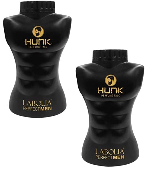 Labolia Hunk Perfect Men Perfume Talc 300gm x2(600gm)
