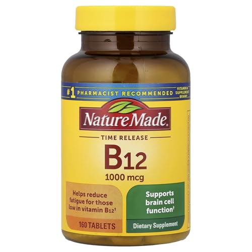 Nature Made, �r�^�~��B12�A�^�C�������[�X�A1,000mcg�A160��