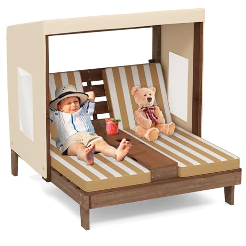 Costzon Kids Outdoor Chaise Lounge