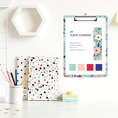 Image of Plastic A4 Clipboards, Clip Board Stardard Letter Size 9 x 12.5 in