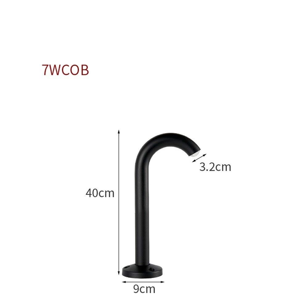 Lámpara de pie para Exterior, 40 / 60cm IP55 Impermeable LED Luces de jardín Luz de inundación Luz de antorcha Exterior Lámpara de Columna de césped n