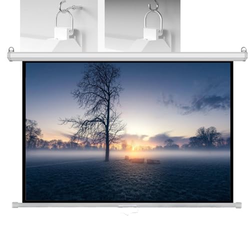 Pantalla de proyección para películas en casa y juegos de gran formato