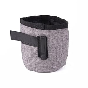ZippyPaws Outdoor Adventure Dog Treat Bag – Graphite