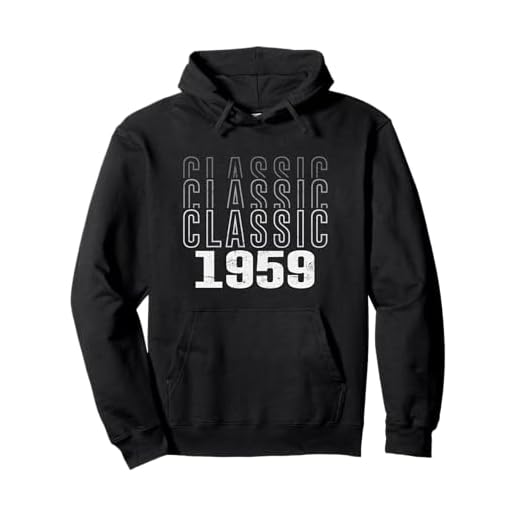 1959 Birthday Cool Classic, regalos de cumpleaños nacidos en 1959 Sudadera con Capucha