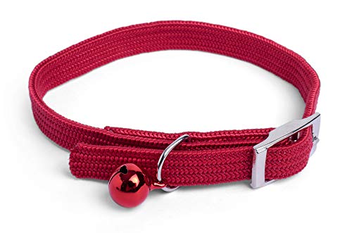 Petface elástico Nailon Collar de Gato con Clip de Seguridad