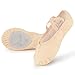 Soudittur Scarpe Danza Classica Tela Scarpette Ballo Mezze Punte Scarpe da...