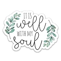 Algopix Similar Product 7 - It is well sticker  Religious decals 
