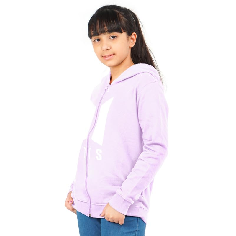 Image of ARIEL Girls Cotton Hooded Sweatshirt(Pack of 1)