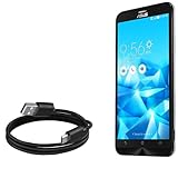 BoxWave Cable Compatible with ASUS Zenfone 2 Deluxe - DirectSync Cable, Durable Charge and Sync