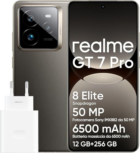 realme GT 7 Pro 5G Teléfonos móviles,12+256 GB, Procesador