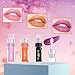 Showorld Magic Color Changing Lip Oil 3pcs Milky Way PH color Moisturizing Lip Glow Oil, Hydrating Lip Gloss Lip Balm Lip Care, Long Lasting Moisturizing Lip Oil (Midnight Plum)