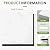 RORA 24x24 Inch Peel and Stick Floor Tile 10 -Pack Self-Adhesive Waterproof Vinyl Flooring,Vinyl Floor Tiles DIY for Bathroom, Laundry,Kitchen,Living Room,40 Sq.Ft, White Marble