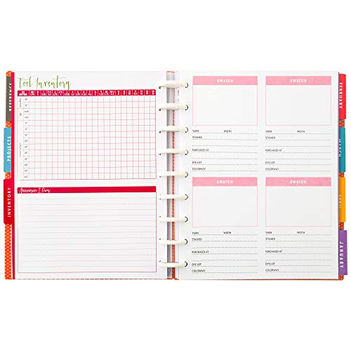 Boye 12 Monthly Projects Knitting Planner Kit #TOP7