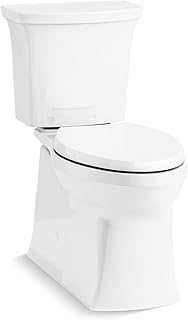 Corbelle Tall Two-Piece Elongated Toilet With Skirted Trapway 1.28 Gpf